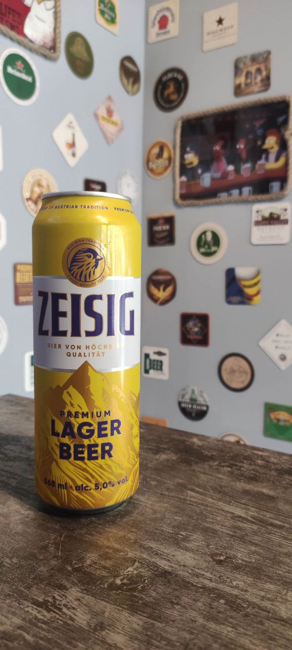 Zeisig Premium Lager Beer