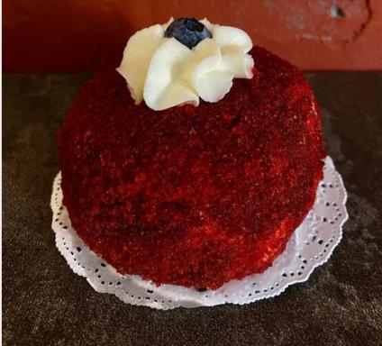 Пирожное «Красный бархат»